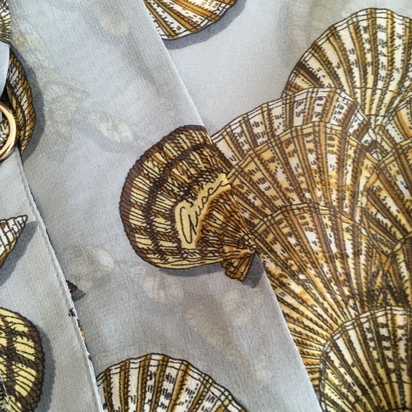 Gucci Silk Seashell Blouse - Picture 5 of 6